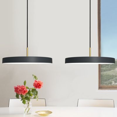 Shown in Anthracite finish, Medium size
