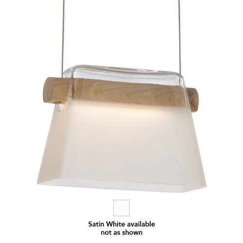 Cowbell LED Mini Pendant (Clear with Frost/White)-OPEN BOX