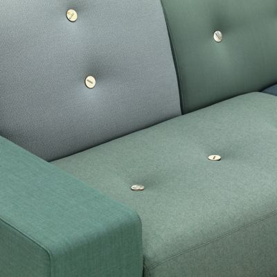 Shown in Sea Green fabric, Detail shot