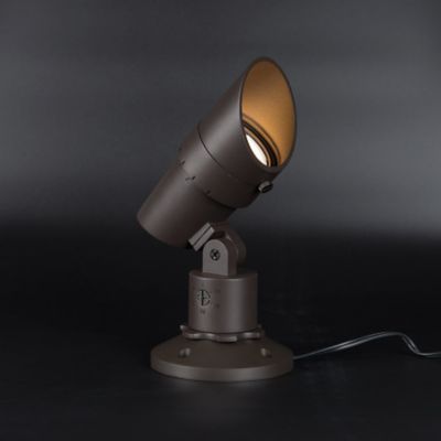 Shown in Bronze on Brass finish, lit