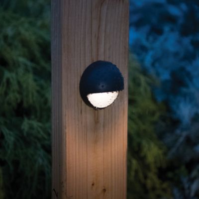 Shown in Bronze on Brass finish, lit, in use