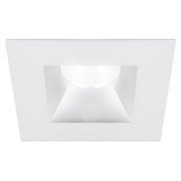 90+CRI and 2700K WAC Lighting R3BRD-F927-WT Oculux 3.5 LED Round Open Reflector Trim Engine in White Finish; Flood Beam 