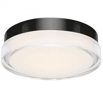 Project Source 1-Light Bronze LED Flush Mount Light ENERGY STAR in the Flush  Mount Lighting department at