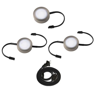 LED Puck Light, Set of 3
