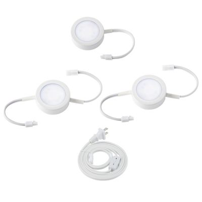 LED Puck Light, Set of 3
