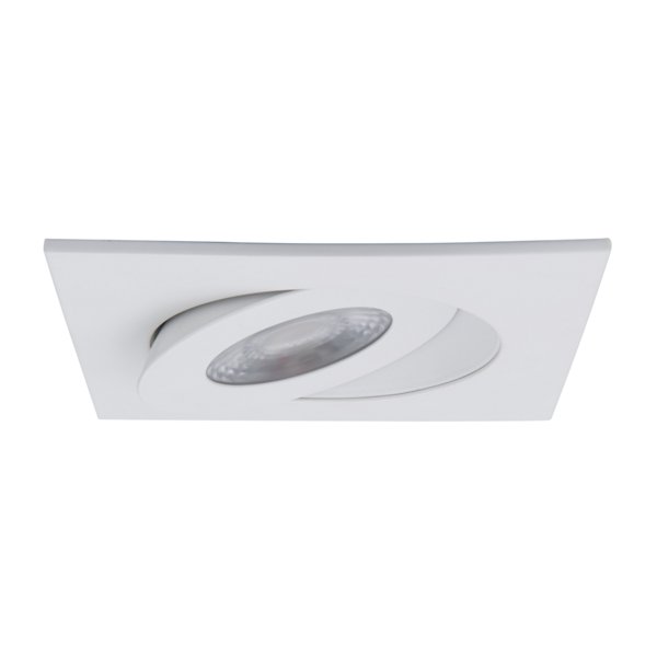 Lotos 4 Inch LED Square Adjustable Recessed Kit
