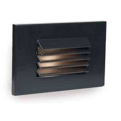 Horizontal Louvered LED Step and Wall Light 277V