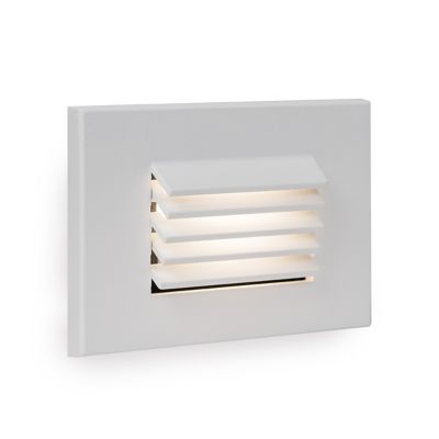 Horizontal Louvered LED Step and Wall Light 277V