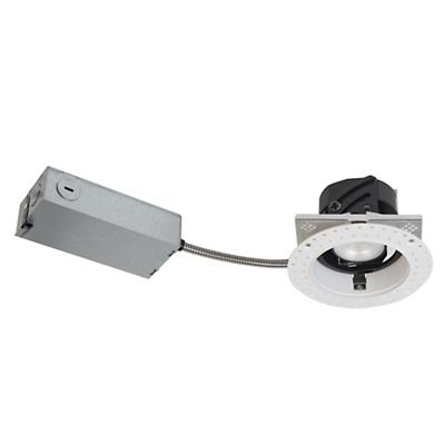 Ocularc 3.5-Inch Round LED Remodel Trimless Non-IC Housing