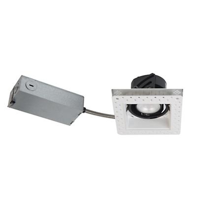 Ocularc 3.5-Inch Square LED Remodel Non-IC Trimless Housing