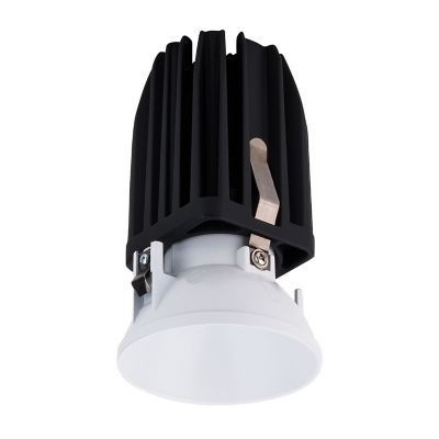 FQ 2-Inch LED Round Open Reflector Trimless Downlight Trim with Light Engine