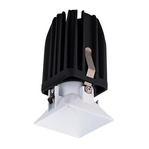 FQ 2-Inch LED Square Open Reflector Trimless Downlight Trim with Light Engine