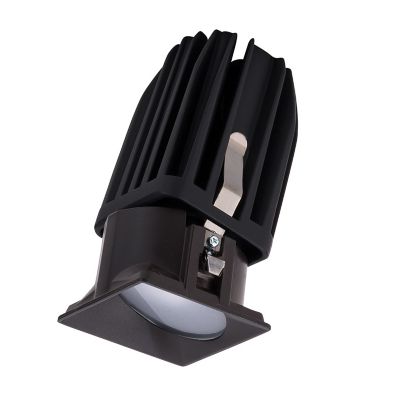 FQ 2-Inch LED Square Wall Wash Trimless Trim with Light Engine