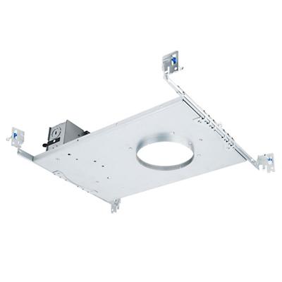 FQ 4-Inch LED New Construction Housing Kit Trimmed