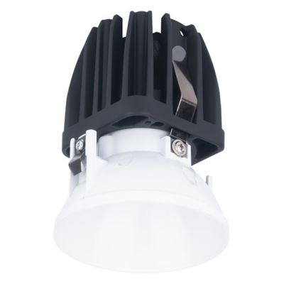 FQ 2-Inch LED Round Shallow Open Reflector Trimless Trim with Light Engine