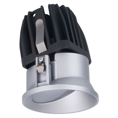 FQ 2-Inch LED Round Shallow Trimless Wall Wash Trim with Light Engine