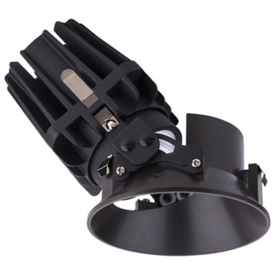 FQ 4-Inch LED Round Adjustable Trimless Trim with Light Engine