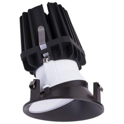 FQ 4-Inch LED Round Trimless Wall Wash Trim with Light Engine