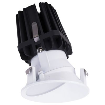 FQ 4-Inch LED Round Trimless Wall Wash Trim with Light Engine