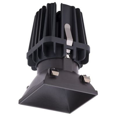 FQ 4-Inch LED Square Open Reflector Trimless Trim with Light Engine