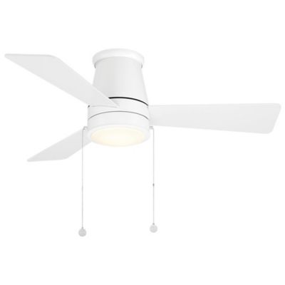 Hug Indoor/Outdoor Smart CCT LED Flushmount Ceiling Fan
