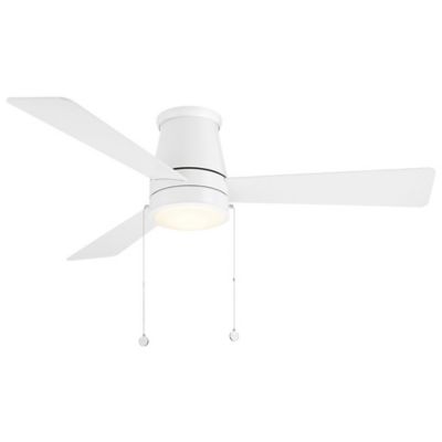 Hug Indoor/Outdoor Smart CCT LED Flushmount Ceiling Fan
