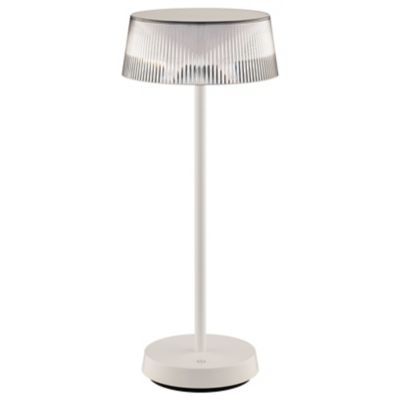 Crystal Indoor/Outdoor Rechargeable LED Table Lamp