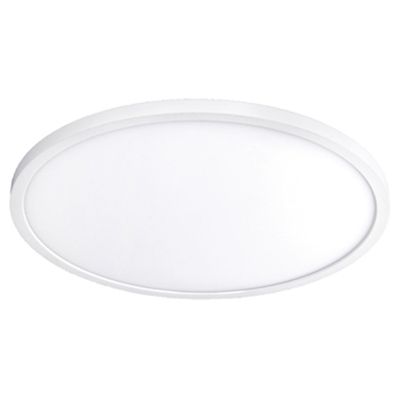 Round LED Flushmount (White|7 Inch|3500) - OPEN BOX