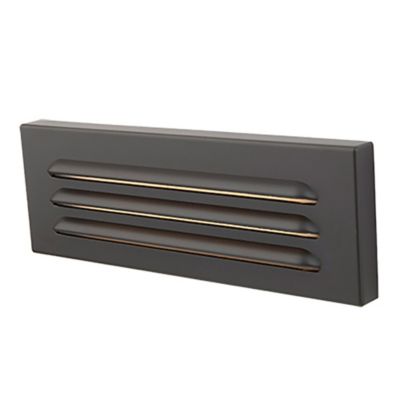 Horizontal 12V Indoor/Outdoor Louvered LED Step Light