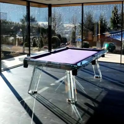 Skylar Slate Glass Pool Table