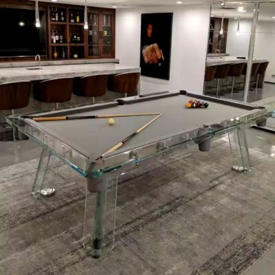 Skylar Slate Glass Pool Table