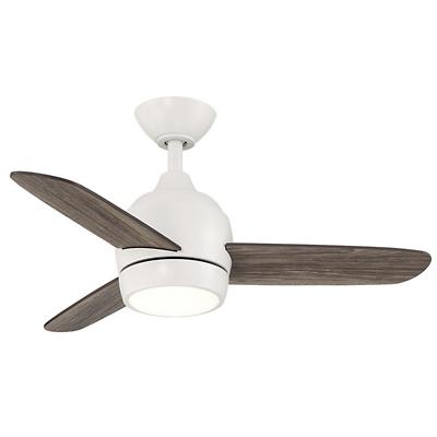 Mini 36-Inch Indoor/Outdoor LED Ceiling Fan
