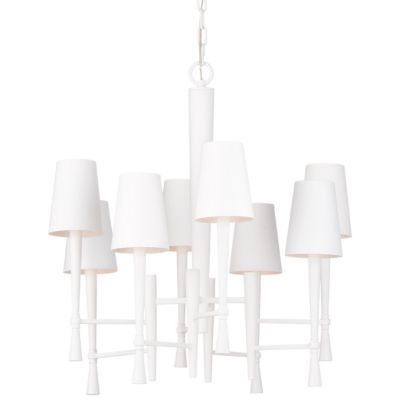 White Ferrier Chandelier