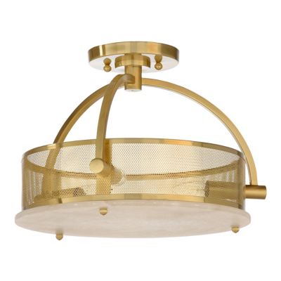 Moon Semi-Flushmount