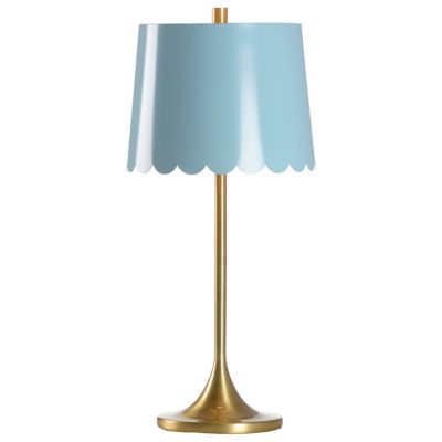 Mirasol Table Lamp (Brushed Brass with Blue Sky) - OPEN BOX