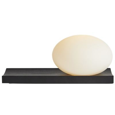 Dew LED Table Lamp/Wall Sconce (Black Painted Ash)-OPEN BOX