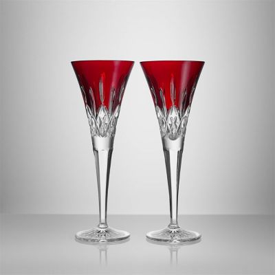 Lismore Toasting Flute, Set of 2