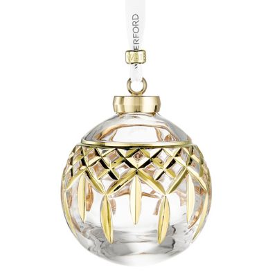 Lismore Bauble Gilded Ornament