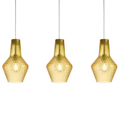 Romeo&Giulietta 3-Light Multi-Light Transparent Pendant