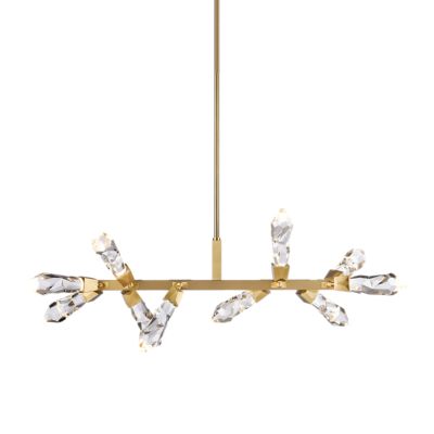 Angelus LED Linear Suspension (Aged Brass) - OPEN BOX