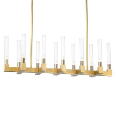 Placid Linear Suspension (Aged Brass) - OPEN BOX