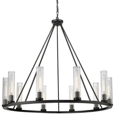 Martin Chandelier (Bronze|10 Light) - OPEN BOX