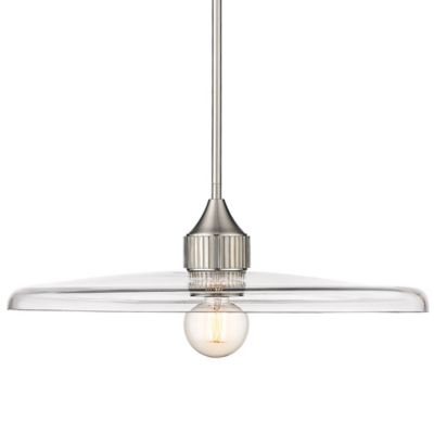Jed Pendant (Clear|Brushed Nickel|24 Inch) - OPEN BOX
