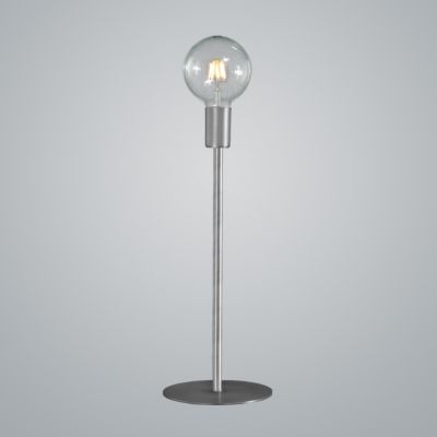 exposed bulb table lamp
