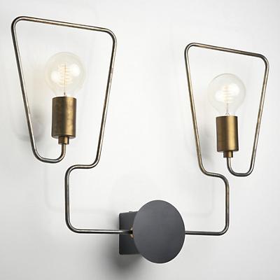 A-Shade Double Wall Sconce