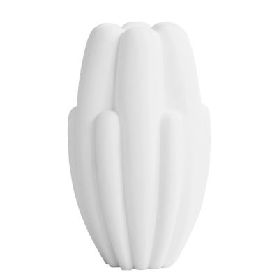101 Copenhagen Bloom Slim Vase - Color: White - Size: Small - CPH241042