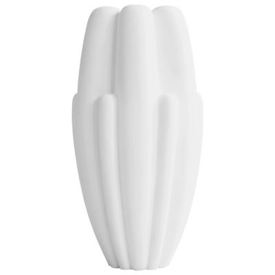 101 Copenhagen Bloom Slim Vase in White, Size: Large