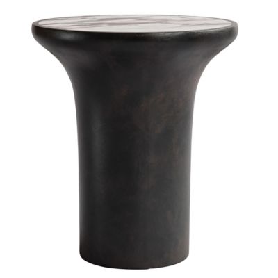101 Copenhagen Trumpet Side Table in Black, Size: Tall