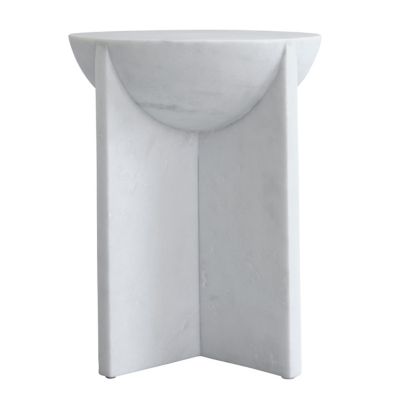 101 Copenhagen Cross Side Table in White