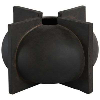 101 Copenhagen Kyoto Vase in Brown, Size: Big